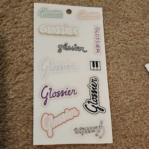 Glossier sticker sheets From 2019-2022 Collector Stationary Journaling